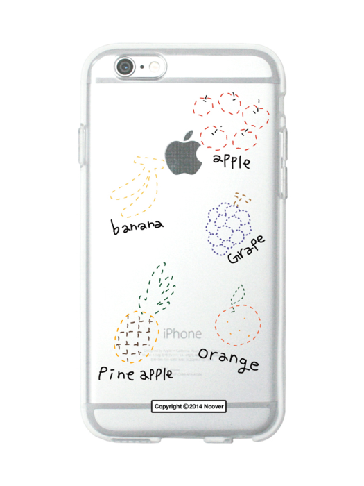 Dotted line fruit(jelly case)