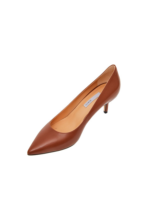 CLASSIC LEATHER PUMPS_BROWN