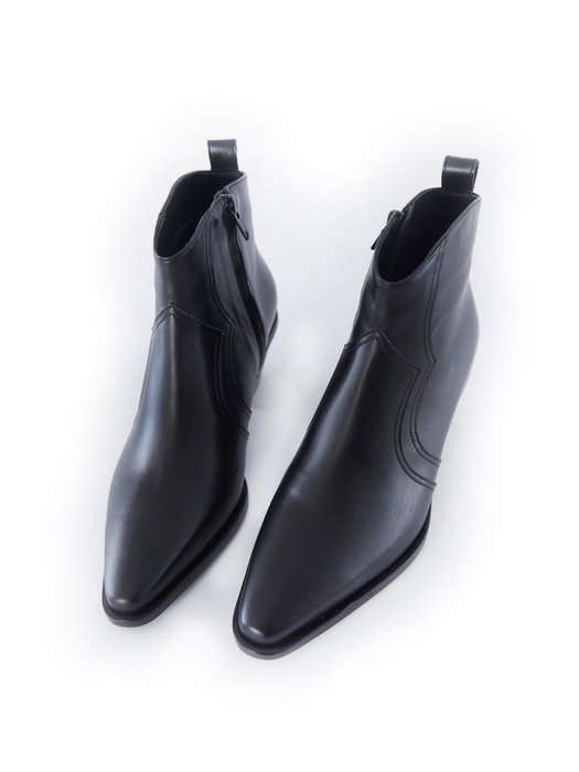 Western Short Boots (black)