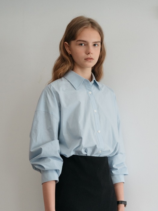 oversized shirts (skyblue)