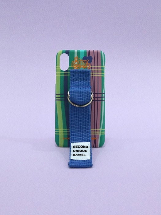 SUN CASE HOLLY GREEN RIVER BLUE (PATTERN)