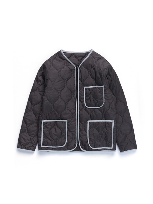 Quilted Liner Jacket (Dark Grey)