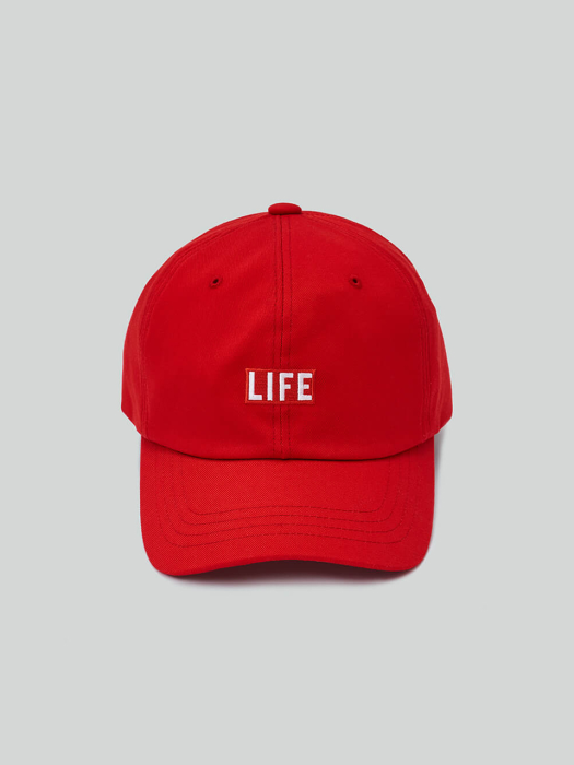 LIFE BALL CAP_RED