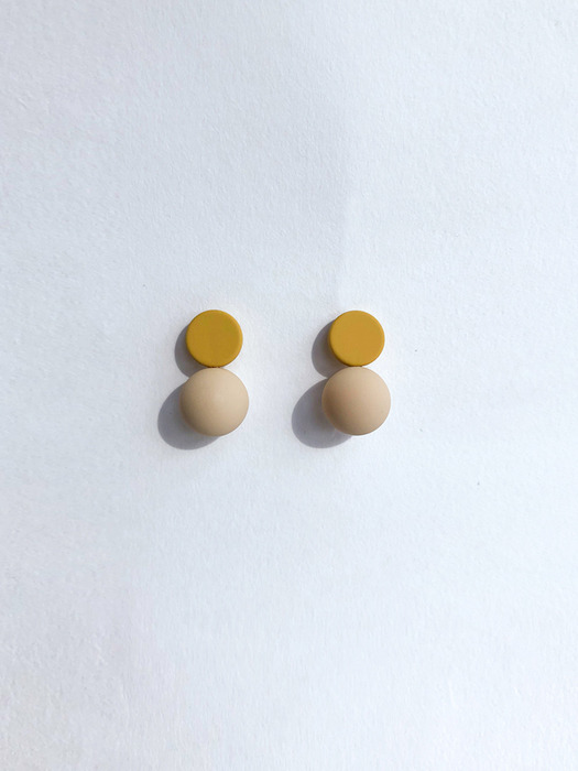 [2 SET]Pastelball earrings