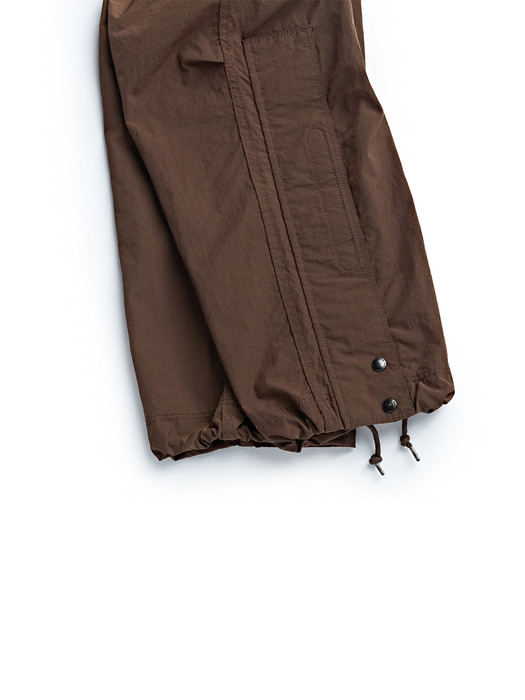 CBR PANTS / BROWN NYLON WASHER