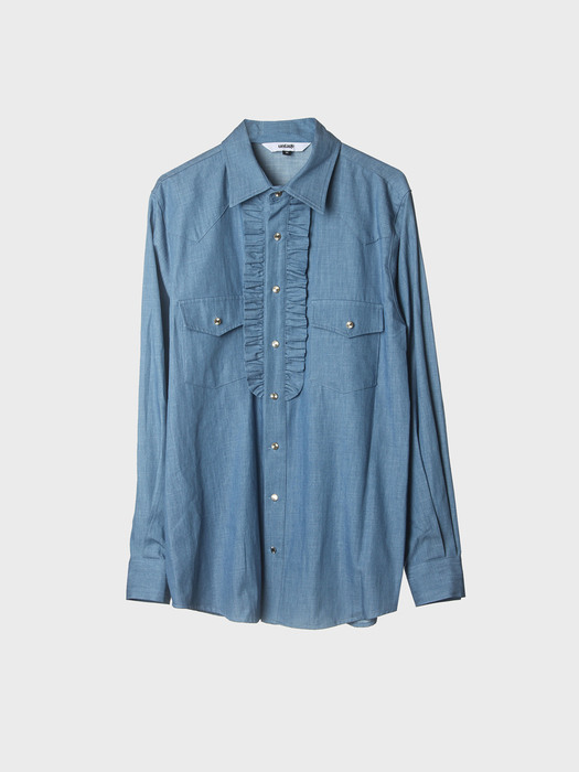 western frilled shirts[blue(MAN)]_UTS-FS21