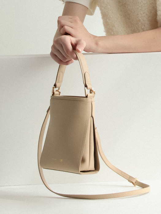 MINI LINK BAG_SOLID NUDE