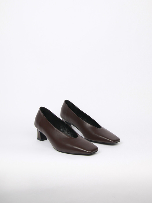 Ivy Pumps Leather Brown