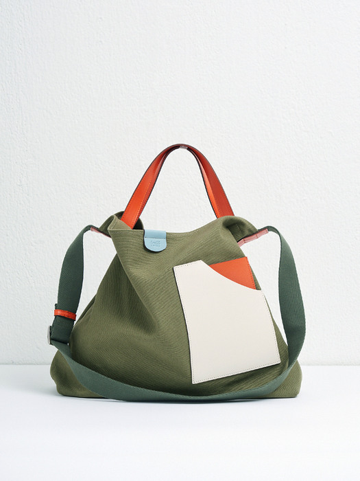 Corner bag_ Khaki