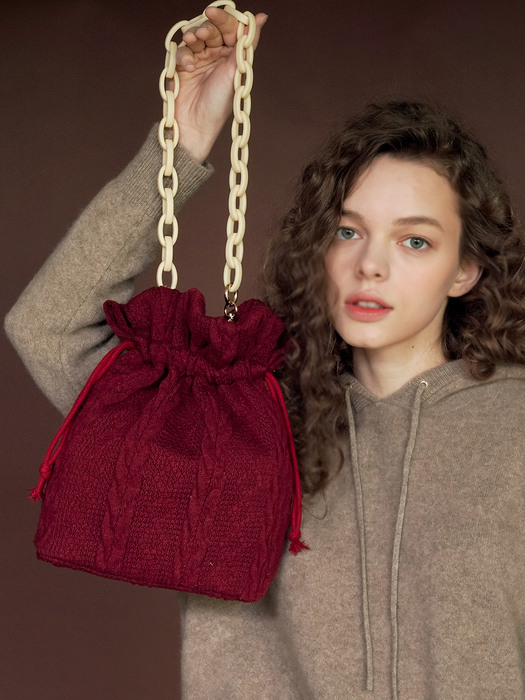 wine knit luckybag