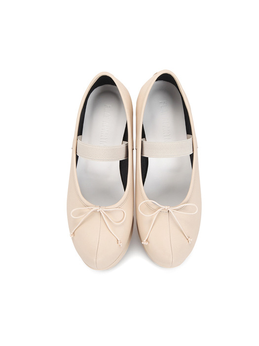 Mary Jane Ballerinas | Ivory