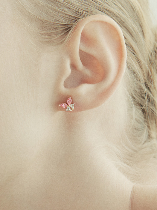 [단독] 14k gold Butterfly point piercing (14k 골드) b10