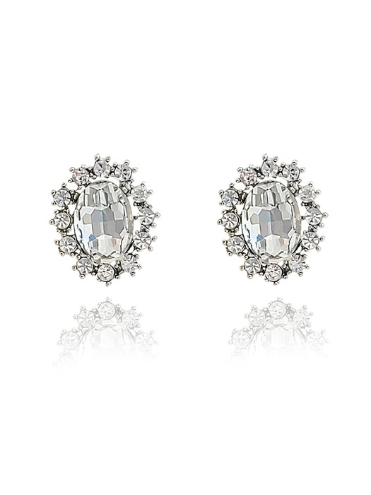 Crystal Post Earrings