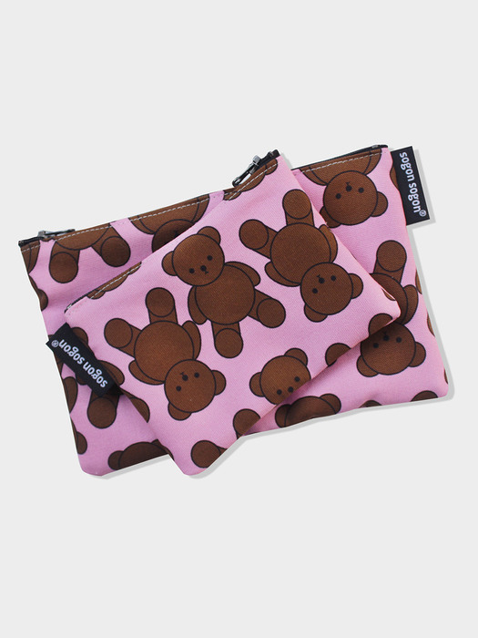 Teddy bear pouch