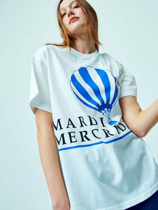 TSHIRT - HOT AIR BALLOON - IVORY