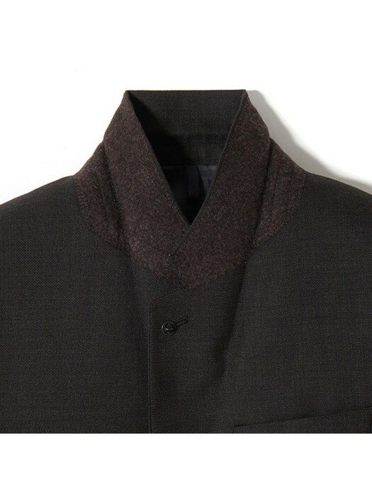 mesh texture color suit jacket_CWFBS21421BRX