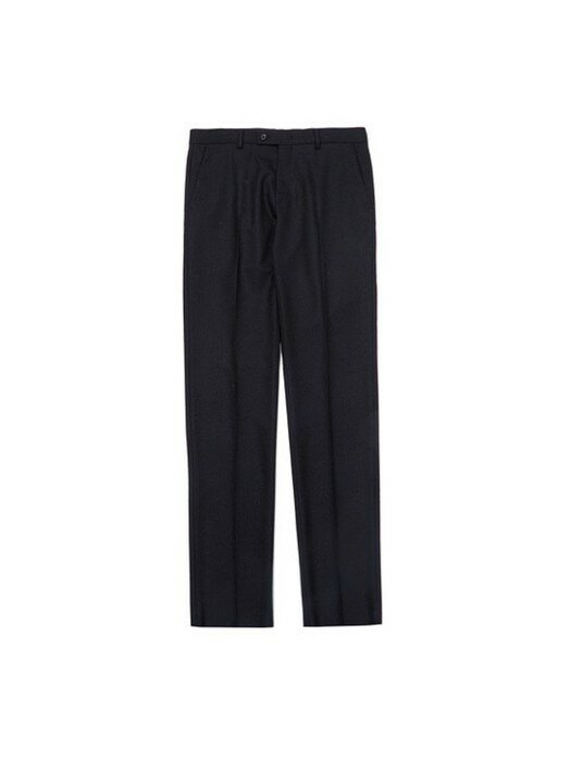 wool blended solid basic suit pants_CWFCS20111BKX