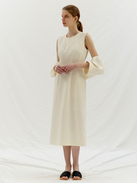 BOLERO DRESS - IVORY