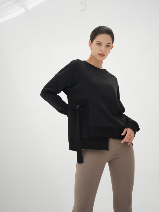 Asymmetric Sweatshirt_Grey