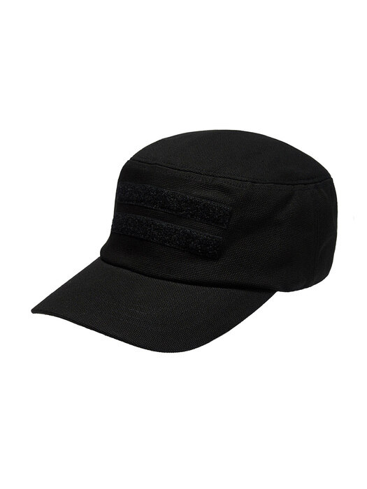 VELCRO MILITARY CAP(BLACK)