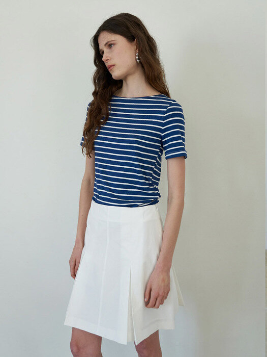 STRIPE T-SHIRT - BLUE