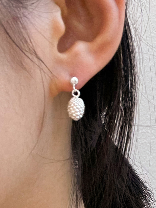 pinecone earrings [w1-E010]