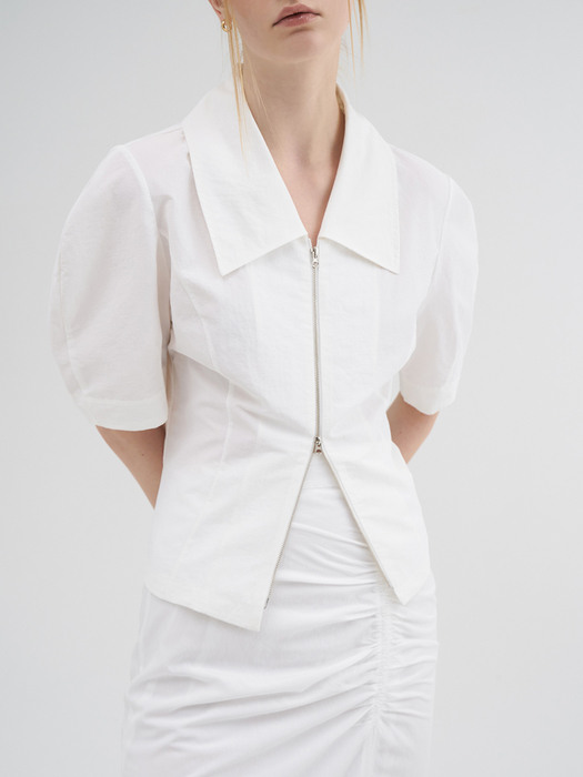 Root Two Way Blouse  (ivory)