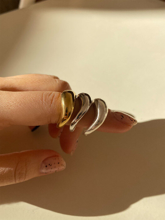 [925 silver]Cinq.silver.118 / nuee ring (3 type)