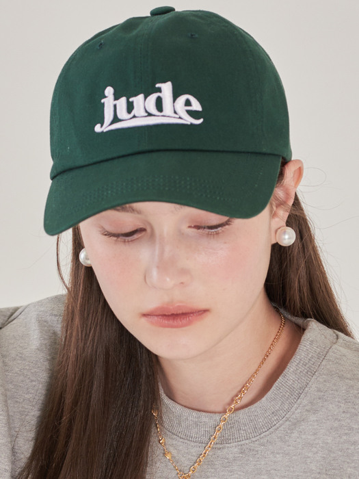 Fine jude logo cap green
