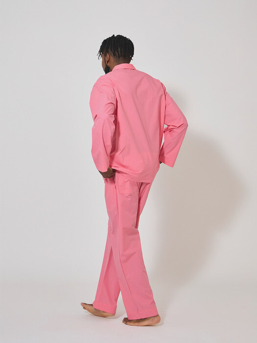 100% Cotton Pajamas for Unisex (Pink)