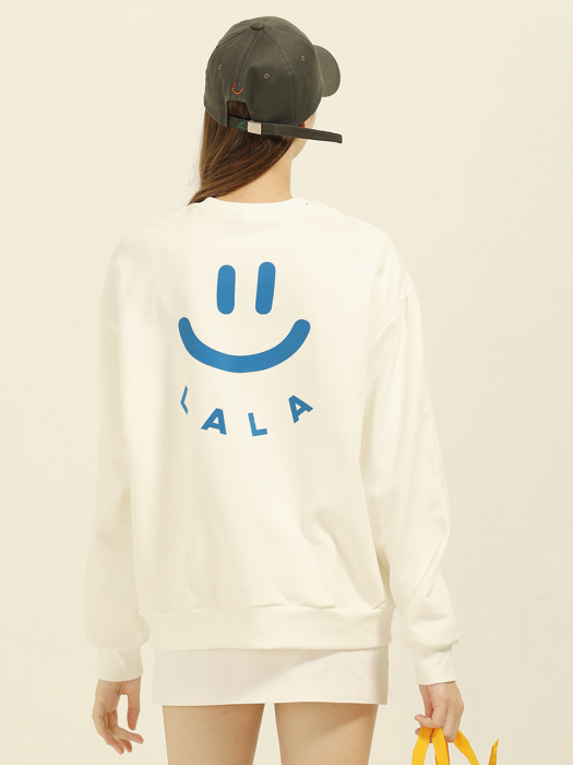 LaLa Sweatshirt(라라 후드 티셔츠) [White]