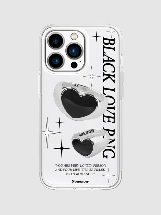 BLACK LOVE RING CASE