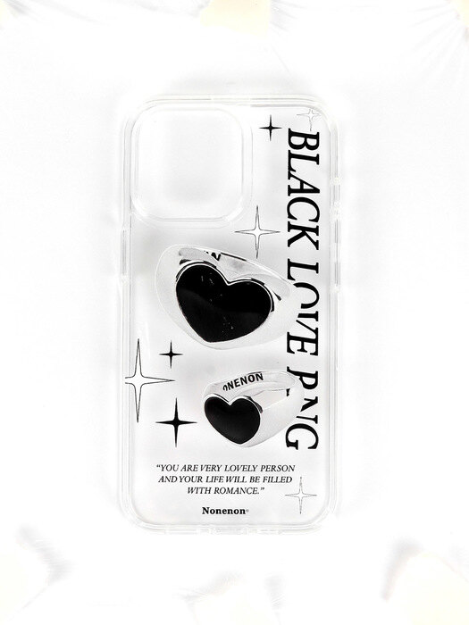 BLACK LOVE RING CASE