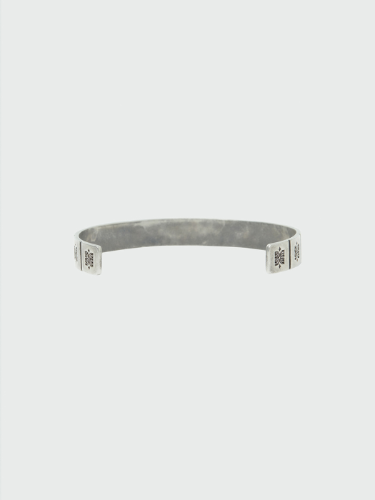 WACELET Logo-Engraved Bracelet - Silver