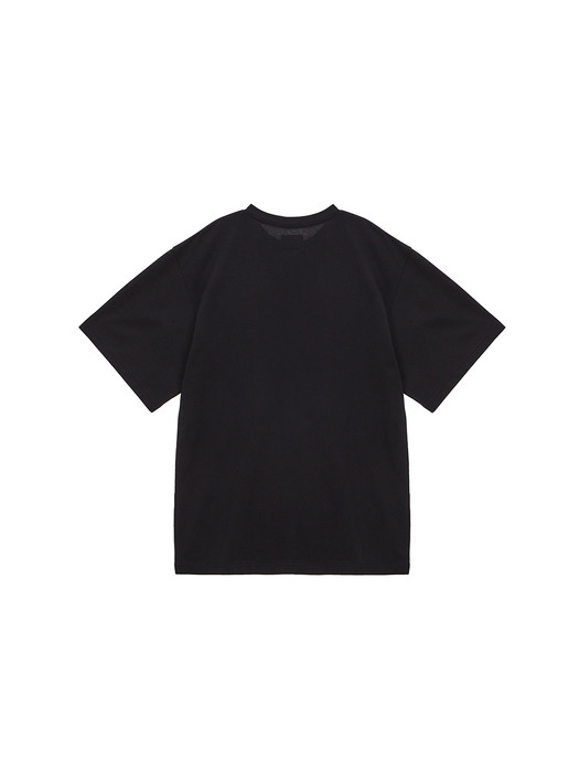 MATIN EMBROIDERY LOGO TOP IN BLACK