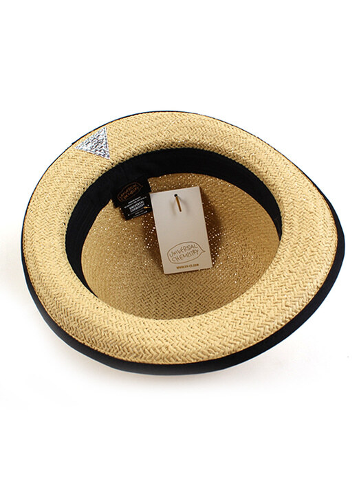 Charlie Beige Summer Fedora 라피아햇