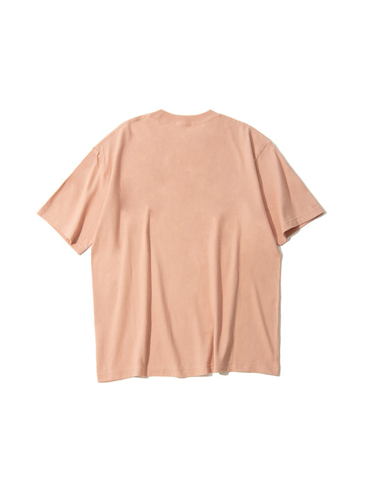 CBE OVER-FIT T-SHIRT [APRICOT]