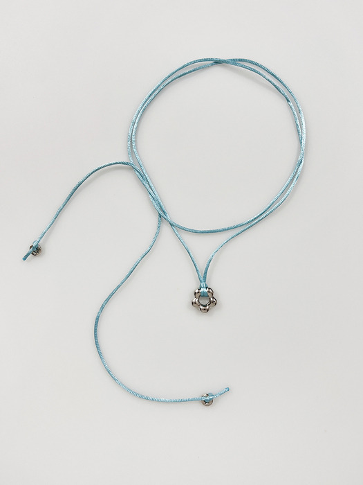 Color String Flower Necklace / 5color