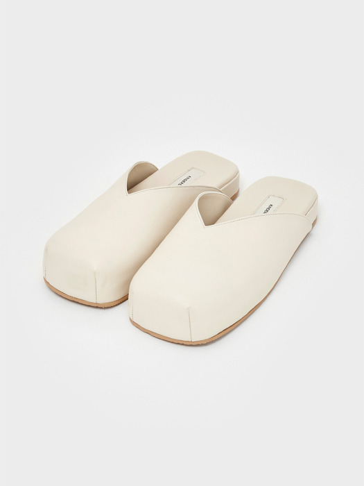 Lena Square Flat Ivory