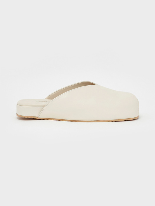 Lena Square Flat Ivory