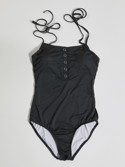 Athlete swimsuit - Charcoal