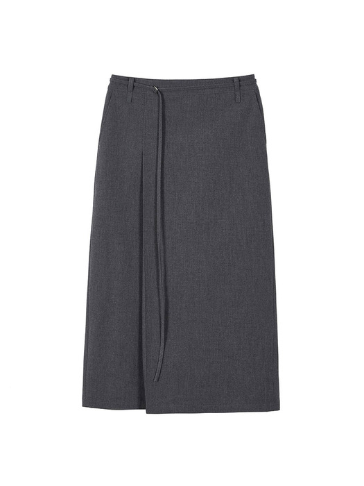 H-line Skirt in Grey VW3AS322-12