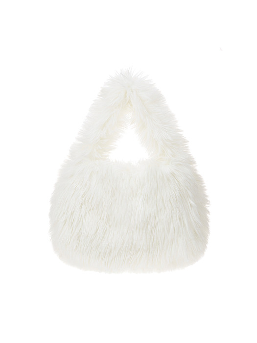 KEETY RABBIT fur mini bag [ivory]