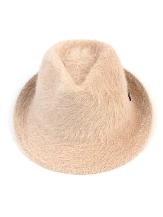 BU Wool Beige Fur Fedora 울페도라