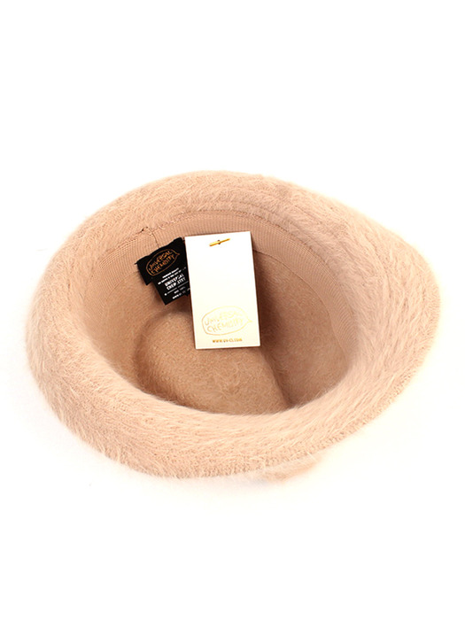 BU Wool Beige Fur Fedora 울페도라