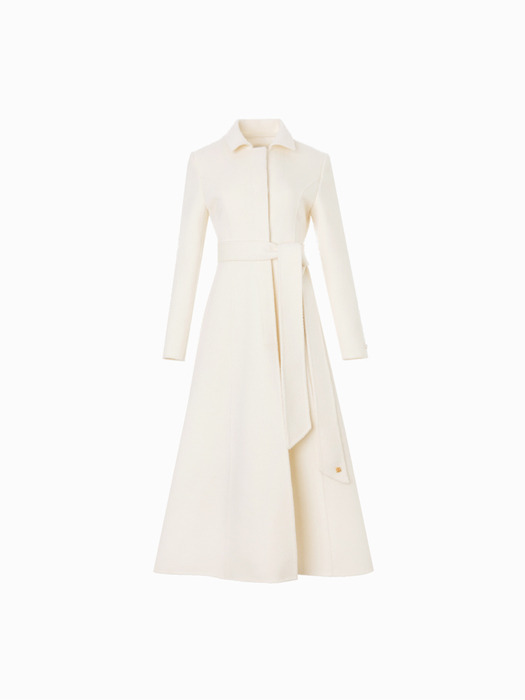 Maylin Cape Coat (Ivory)