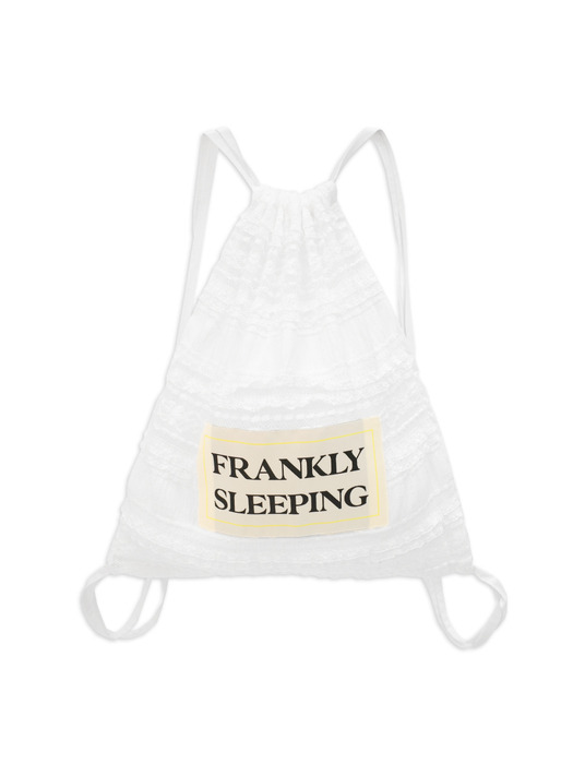 Frankly Sleeping String Bag, White