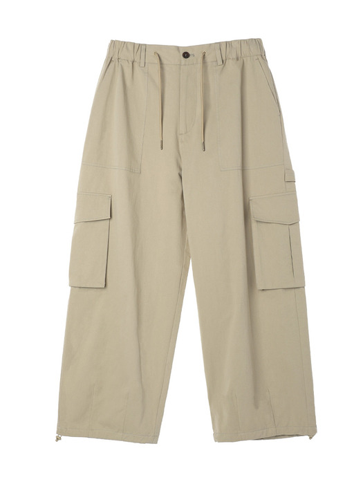BALLOON FIT CARGO PANTS [2 COLOR]