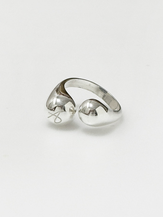 925silver A Open Ring / 2color