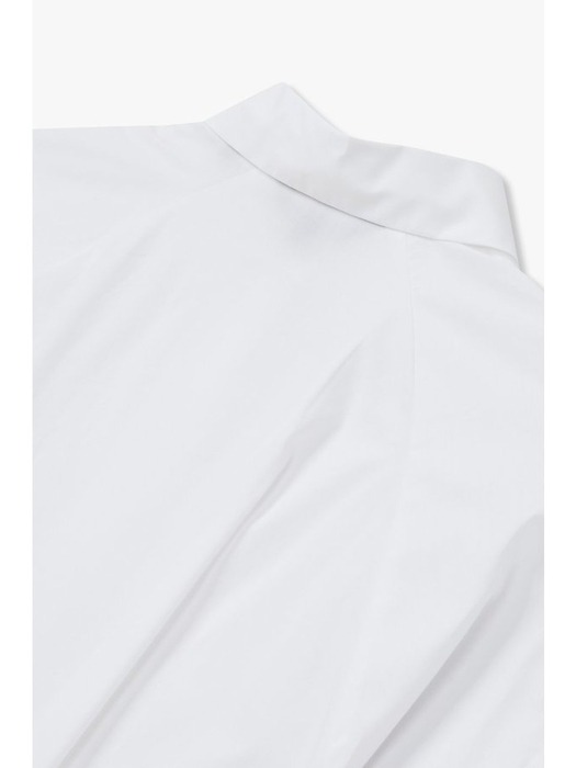 AX 여성 미니 로고 래글런 슬리브 셔츠(A424120001)화이트